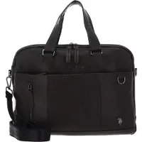 U.S. POLO ASSN. Businesstasche Laptoptasche mit Laptopfach Cambridge Business Bag Dark Taupe dunkelbraun