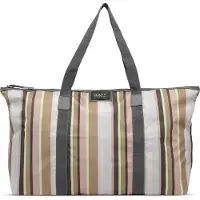 DAY ET Reisetasche Handtasche Day Gweneth RE-P Stripe Shoulder Bag Tigers Eye beige braun