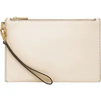 Fossil Handgelenktasche Utensilientasche Wristlet Bone creme