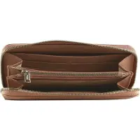Lacoste Leder Geldbörse Zip Wallet Tulle rosa