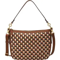 Fossil Umhängetasche Schultertasche Jolie Crossbody Multi Brown braun