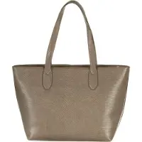 Betty Barclay Shopper Taupe Schlangenlederoptik 43x27x14 cm