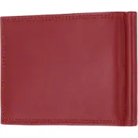 Golden Head Leder Geldbörse Geldklammer Polo RFID Protect Clip-Scheintasche 1921 Rot dunkelrot