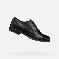Geox Schwarze Herren-Anzugschuhe von Rezzonico 41