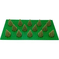 LEGO kleiner Baum, Fichte, Olivgrün