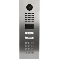 DoorBird D2102KV, 10 m, IR, Edelstahl, IP65, Edelstahl, Edelstahl