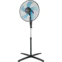 Ardes AR5ST40PN, Haushalts-Lamellenlüfter, Schwarz, Flur, 40 cm, Tasten, AC