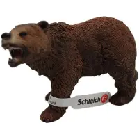 Schleich Grizzly Bear Figur Braun Kinder Braun One Size
