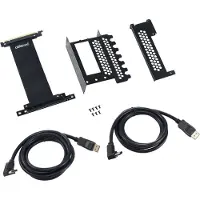 Cablemod CM-VPB-2DK-R, Midi Tower, GPU Halterung, Schwarz, 1 Stück(e), 1,8 m