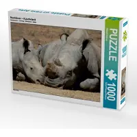 CALVENDO Nashörner – Kuschelzeit 1000 Teile Puzzle quer 640x480mm, Herzog Michael; 7399102