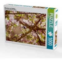 CALVENDO Blaumeise im Frühling 1000 Teile Puzzle quer 640x480mm, Jackson Lain; 7383626