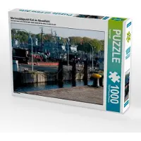 CALVENDO Marinestützpunkt Kiel im Abendlicht 1000 Teile Puzzle quer 640x480mm, ; 7378198