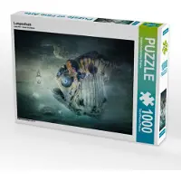 CALVENDO Puzzle , Fischlampe | 1000 Teile, fertige Größe: 64 x 48 cm | Fotopuzzle für stundenlangen Spaß