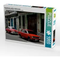 CALVENDO Sowjetischer LADA in Alt-Havanna 1000 Teile Puzzle quer 640x480mm, von Löwis of Menar Henning; 7385171