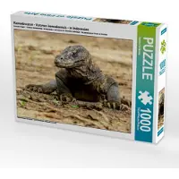 CALVENDO Komodowaran - Varanus komodoensis - in Indonesien 1000 Teile Puzzle quer 640x480mm, Schänzer Sandra; 7443298