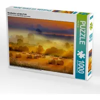 CALVENDO Strohballen auf dem Feld 1000 Teile Puzzle quer 640x480mm, Roder Peter; 7413701