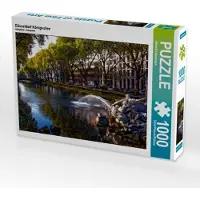 CALVENDO Düsseldorf Königsallee 1000 Teile Puzzle quer 640x480mm, Fahrenbach Michael; 7343153
