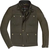Merlin Yoxall II Motorrad Wachsjacke, oliv, 3XL