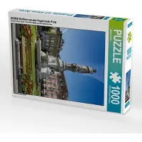 CALVENDO BOZEN Walther-von-der-Vogelweide-Platz 1000 Teile Puzzle hoch 480x640mm, Viola Melanie; 7338147
