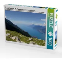 CALVENDO Ein Motiv aus dem Kalender Nördlicher Gardasee - Die Regionen um Limone und Malcesine 1000 Teile Puzzle quer 640x480mm, Albilt Rabea; 7334473