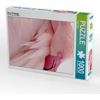 CALVENDO Rosa Flamingo 1000 Teile Puzzle quer 640x480mm, Hultsch Heike; 7291489