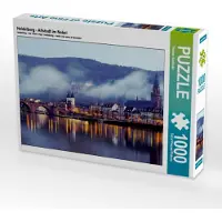 CALVENDO Heidelberg - Altstadt im Nebel 1000 Teile Puzzle quer 640x480mm, Seethaler Thomas; 7457640