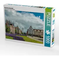 CALVENDO Rostock Innenstadt 1000 Teile Puzzle quer 640x480mm, Gödecke Dieter; 7402683