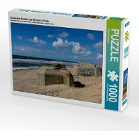 CALVENDO Deutsche Bunker am Strand in Kryle 1000 Teile Puzzle quer 640x480mm, Bussenius Beate; 7325889