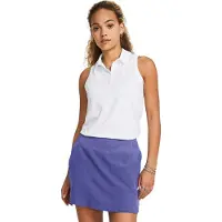 Under Armour Golf Playoff Ärmelloses Poloshirt Für Damen Weiß XL Weiß XL