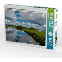 CALVENDO Naturlandschaft an der Hamme in Worpswede 1000 Teile Puzzle quer 640x480mm, Blome Dietmar; 7286238