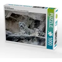 CALVENDO Ein Motiv aus dem Kalender Der Schneeleopard 1000 Teile Puzzle quer 640x480mm, Klatt Arno; 7292742