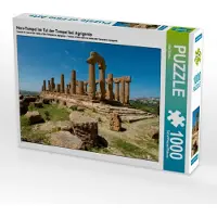 CALVENDO Hera-Tempel im Tal der Tempel bei Agrigento 1000 Teile Puzzle quer 640x480mm, Bruhn Olaf; 7403942