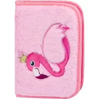 Baagl Schule Federmäppchen klassisch zwei Klappen Flamingo