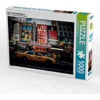 CALVENDO New York Time Square 1000 Teile Puzzle quer 640x480mm, Pinkoss Photostorys Oliver; 7291760
