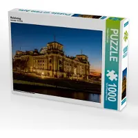 CALVENDO Reichstag 1000 Teile Puzzle quer 640x480mm, Radivojac Vladan; 7424369