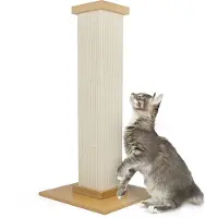 Canadian Cat Company Kratzstamm Kenny · Kratzsäule · beige · Kratzsäule Ø14 cm · 40 x 40 x 84 cm