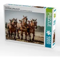 CALVENDO Ein Motiv aus dem Kalender Landwirtschaft - Bilder von einst 1000 Teile Puzzle quer 640x480mm, Gaymard Alain; 7371939