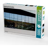 CALVENDO Spiegelung: Alte Pinakothek 1000 Teile Puzzle quer 640x480mm, Marten Martina; 7363125