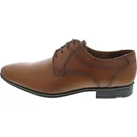 Lloyd Osmond Herren Schnürhalbschuhe braun Glattleder - Größe: UK 8,5