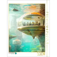 CALVENDO Puzzle: Eine Science-Fiction-Vision der Zukunft | 1000 Teile, fertige Größe: 64 x 48 cm | Fotopuzzle für entspannte Stunden
