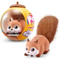 Zuru Pets Alive Scurry'n Squirrel (Braun), Spielzeug-Eichhörnchen, 2 Jahr(e), Interaktiv, Mit Ton, AAA