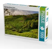 CALVENDO Teeplantage, Munnar, Kerala 1000 Teile Puzzle quer 640x480mm, Münter Thomas; 7303891