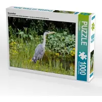CALVENDO Graureiher 1000 Teile Puzzle quer 640x480mm, Becker Thomas; 7330992