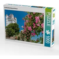 CALVENDO Kurfürstliche Burg mit Rosen 1000 Teile Puzzle quer 640x480mm, Meyer Dieter; 7307120