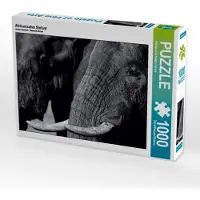 CALVENDO Afrikanischer Elefant 1000 Teile Puzzle quer 640x480mm, und Holger Karius Kirsten; 7286128