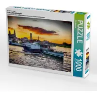 CALVENDO Ein Motiv aus dem Kalender Schaufelraddampfer 1000 Teile Puzzle quer 640x480mm, Meutzner Dirk; 7312763