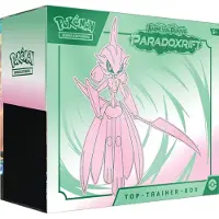 Nintendo Pokémon-Sammelkartenspiel: Top-Trainer-Box Karmesin & Purpur – Paradoxrift: Eisenkrieger