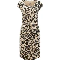 Ragwear Shirtkleid "Lilithe YOUMODO" Eingrifftaschen Sommerkleid mit Alloverprint und Flechtgürtel