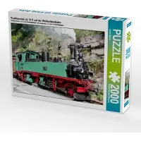 CALVENDO Traditionslok sä. IV K auf der Weißeritztalbahn 2000 Teile Puzzle quer 900x670mm, Bujara André; 7408486