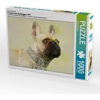 CALVENDO Ein Motiv aus dem Kalender Französische Bulldoggen 2017 1000 Teile Puzzle quer 640x480mm, Redecker Andrea; 7366065